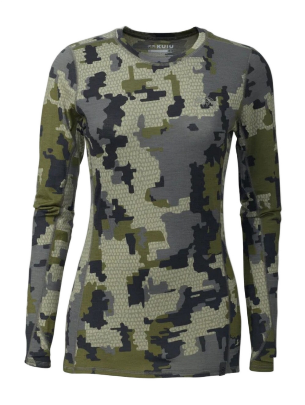 🆕 KUIU ULTRA 145 MERINO WOOL CAMO HUNTING TACTICAL LONG SLEEVE LAYERING SHIRT